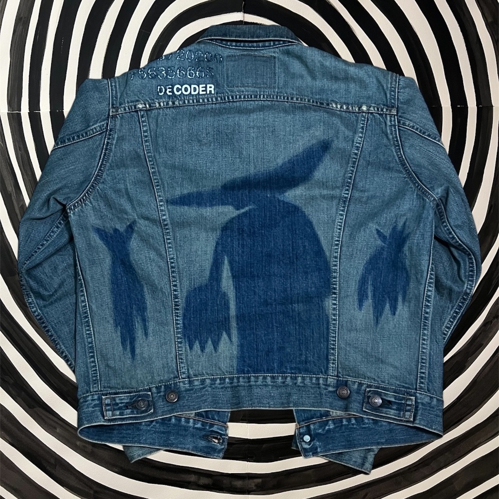 Levi x Futura Laboratories 39meg denim jacket and pant set 2005 - Picture 5 of 16